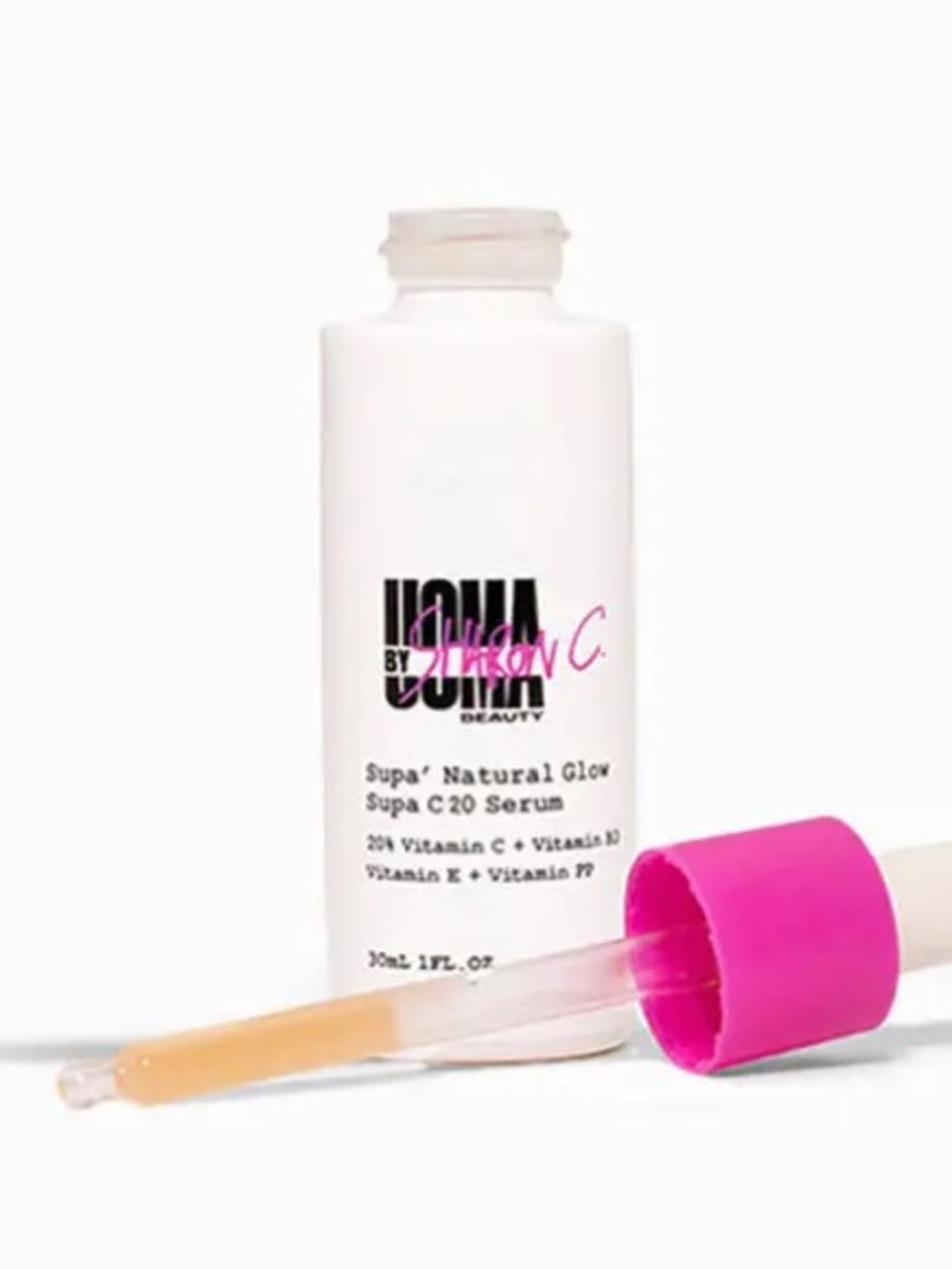 Uoma Beauty by Sharon C. Supa C20 Serum 1 fl oz/30ml. New Sealed! bottle!